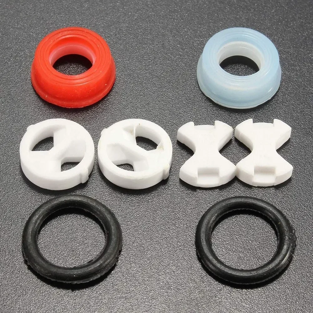 ชุด 6 ชิ้น/เซ็ต แผ่นซิลิโคนเซร - Silicone Tap Washer บทวิจารณ์และราคา