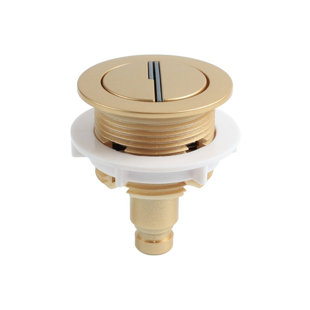 ปุ่มกดชักโครกชุบโครเมียม ทรงกล - Toilet Fill Valve บทวิจารณ์และราคา