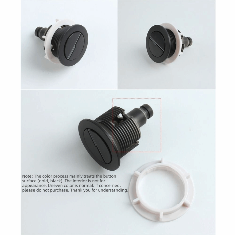 ปุ่มกดชักโครกชุบโครเมียม ทรงกล - Toilet Fill Valve บทวิจารณ์และราคา