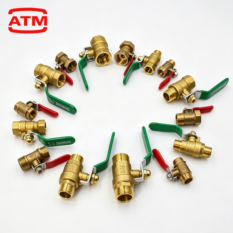 วาล์วบอลทองเหลืองขนาดเล็ก 1/8' - Compression Fitting Brass บทวิจารณ์และราคา