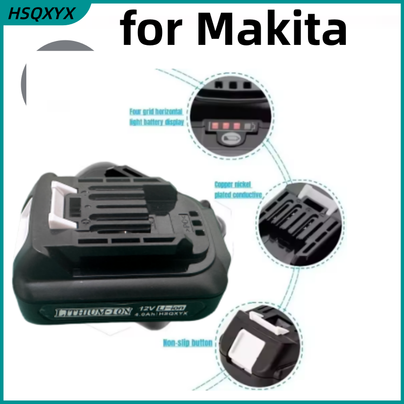 แบตเตอรี่ทดแทน 3000mAh สำหรับ  - Makita Drill Hp1640 บทวิจารณ์และราคา